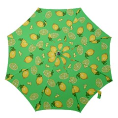 Lemons And Limes Hook Handle Umbrellas (medium) by snowwhitegirl