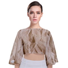 Paper 2385243 960 720 Tie Back Butterfly Sleeve Chiffon Top by vintage2030