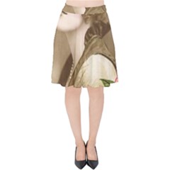 Vintage 1646083 1920 Velvet High Waist Skirt by vintage2030