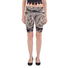 Young 1515867 1280 Yoga Cropped Leggings by vintage2030