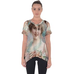 Vintage 1501577 1280 Cut Out Side Drop Tee by vintage2030