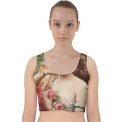 Vintage 1501576 1280 Velvet Racer Back Crop Top by vintage2030