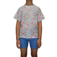 Background 1659236 1920 Kids  Short Sleeve Swimwear by vintage2030