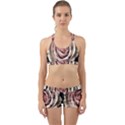 Vintage Rose Back Web Gym Set View1