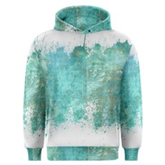 Splash Teal Men s Overhead Hoodie by vintage2030