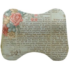 Rose Book Page Head Support Cushion by vintage2030