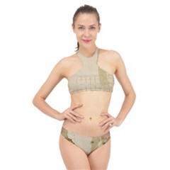 Twenties Girl High Neck Bikini Set by vintage2030