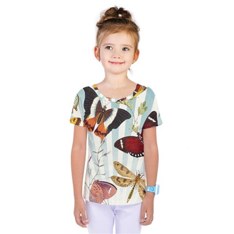 Butterfly 1064147 960 720 Kids  One Piece Tee by vintage2030