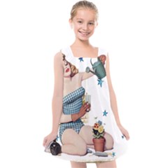 Retro 1265769 960 720 Kids  Cross Back Dress by vintage2030
