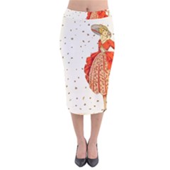 Background 1426676 1920 Velvet Midi Pencil Skirt by vintage2030
