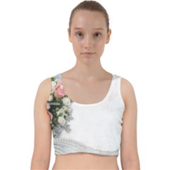 Background 1362160 1920 Velvet Racer Back Crop Top by vintage2030