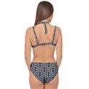Monochrome Centipede Arabesque Double Strap Halter Bikini Set View2