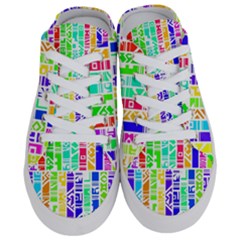 Colorful Stripes                                 Women s Half Slippers by LalyLauraFLM