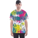 Cracked shapes                                             Men s Sport Mesh Tee View1