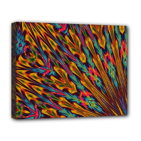Background Abstract Texture Deluxe Canvas 20  X 16  (stretched) by Sapixe