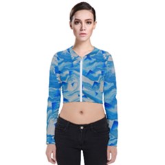 Space Fracture Zip Up Bomber Jacket by WILLBIRDWELL