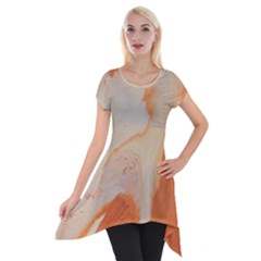 Fire Fall Short Sleeve Side Drop Tunic by WILLBIRDWELL