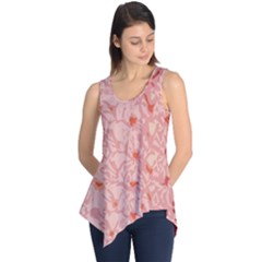 Pink Crochet Sleeveless Tunic by snowwhitegirl