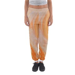 Orange Women s Jogger Sweatpants by WILLBIRDWELL