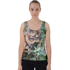 Abstract Of Mushroom Velvet Tank Top by canvasngiftshop
