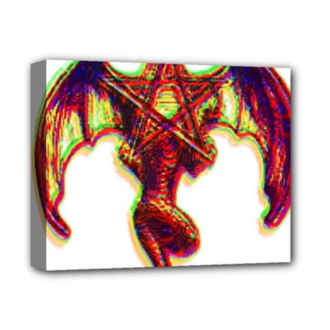 Demon Deluxe Canvas 14  X 11  (stretched) by ShamanSociety