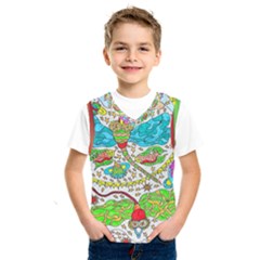 Cosmic Dragonflies Kids  Sportswear by chellerayartisans