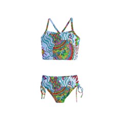 Supersonic Squid Girls  Tankini Swimsuit by chellerayartisans
