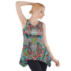 Octopusquad Side Drop Tank Tunic by chellerayartisans