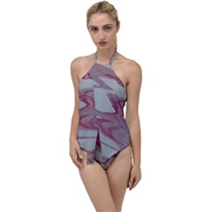 Melancholy Go With The Flow One Piece Swimsuit by WILLBIRDWELL