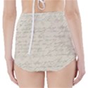 Handwritten Letter 2 High-Waisted Bikini Bottoms View2