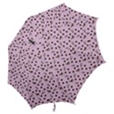 Pink Deer Pattern Hook Handle Umbrellas (Medium) View2