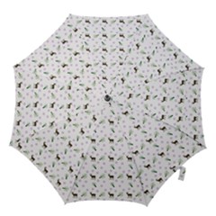 White Deer Pattern Hook Handle Umbrellas (medium) by snowwhitegirl