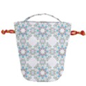 Embroidery Paisley Drawstring Bucket Bag View2