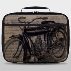 Bicycle Letter Full Print Lunch Bag by vintage2030