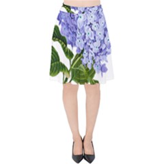 Flower 1775377 1280 Velvet High Waist Skirt by vintage2030