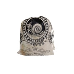 Snail 1618209 1280 Drawstring Pouch (medium) by vintage2030