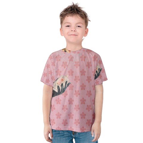 Vintage Lady Kids  Cotton Tee by vintage2030