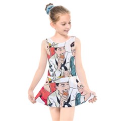 Retro 1326258 1920 Kids  Skater Dress Swimsuit by vintage2030