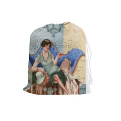 Vintage 1254696 1920 Drawstring Pouch (large) by vintage2030