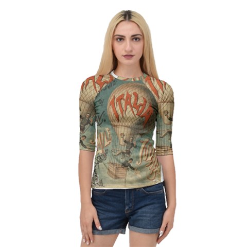 Vintage 1181673 1280 Quarter Sleeve Raglan Tee by vintage2030