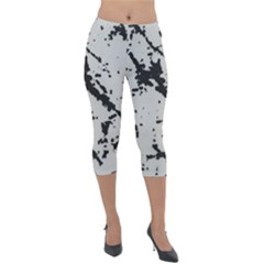 Fabric Textile Texture Macro Model Lightweight Velour Capri Leggings  by Sapixe