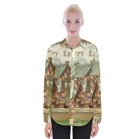 Easter 1225826 1280 Womens Long Sleeve Shirt by vintage2030
