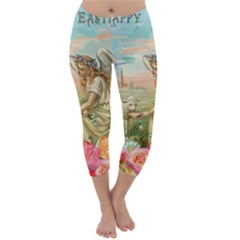 Easter 1225814 1280 Capri Winter Leggings  by vintage2030