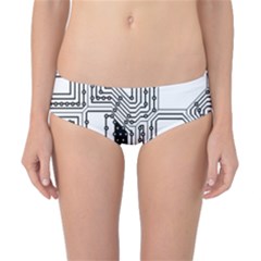 Seamless Pattern Texture Background Classic Bikini Bottoms by Sapixe