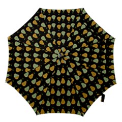 Pears Black Hook Handle Umbrellas (small) by snowwhitegirl