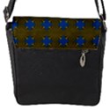 Mod Yellow Blue Circles Pattern Removable Flap Cover (S) View2
