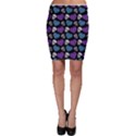 Skulls And Hearts Bodycon Skirt View1