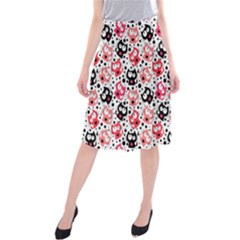 Kooky Kitty Midi Beach Skirt by awesomeangeye