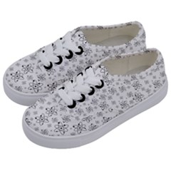Atom Chemistry Science Physics Kids  Classic Low Top Sneakers by Simbadda