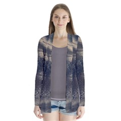 Midnight Drape Collar Cardigan by WILLBIRDWELL